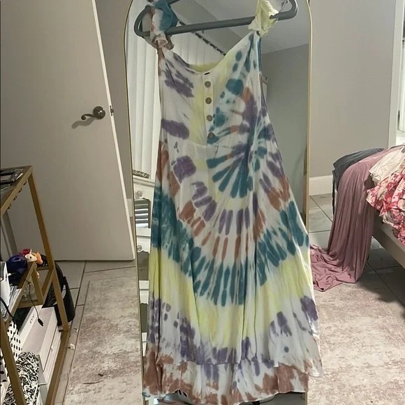 Chaser Tie-Dye Midi Dress - Multicolor - Picture 1 of 5